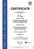 Download PSI-Zertifikat ISO-9001
